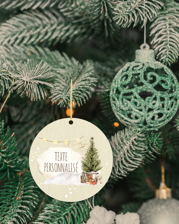 Ornement personnalisé de Noël