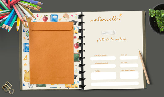 Livre à disques Mes souvenirs d'école (Version 2024)