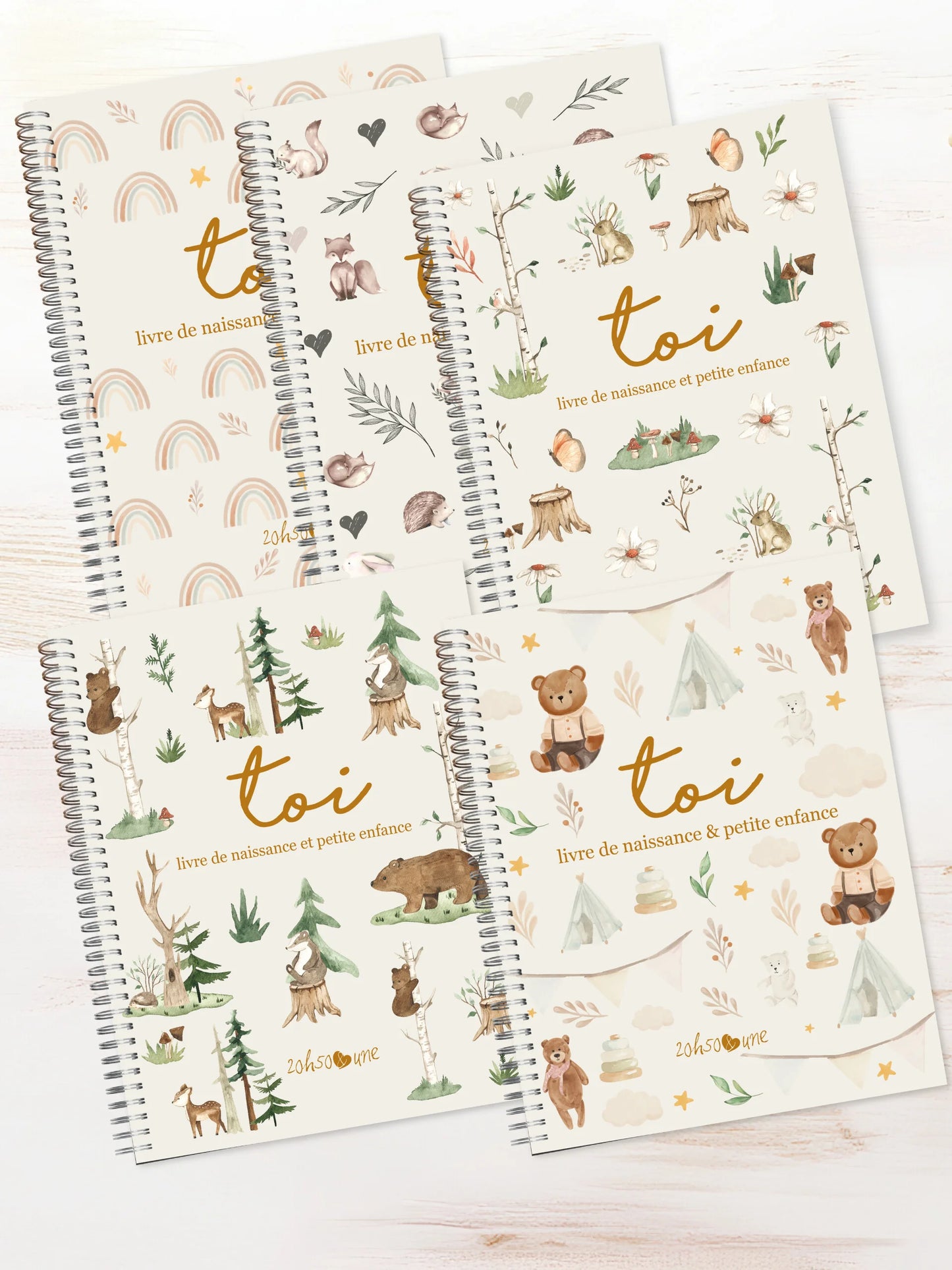 Livre de naissance & petite enfance - Oursons