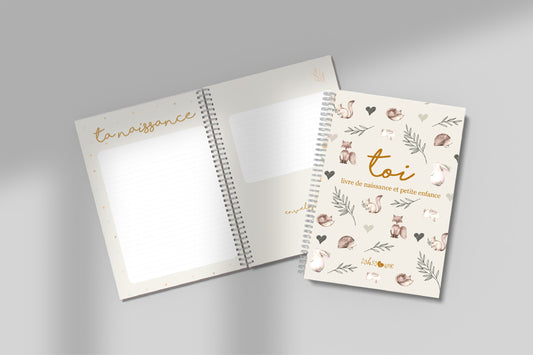 Livre de naissance & petite enfance - Douce nature