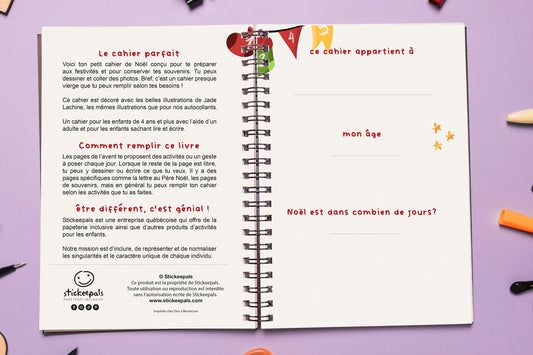 Cahier de Noël - Stickeepals