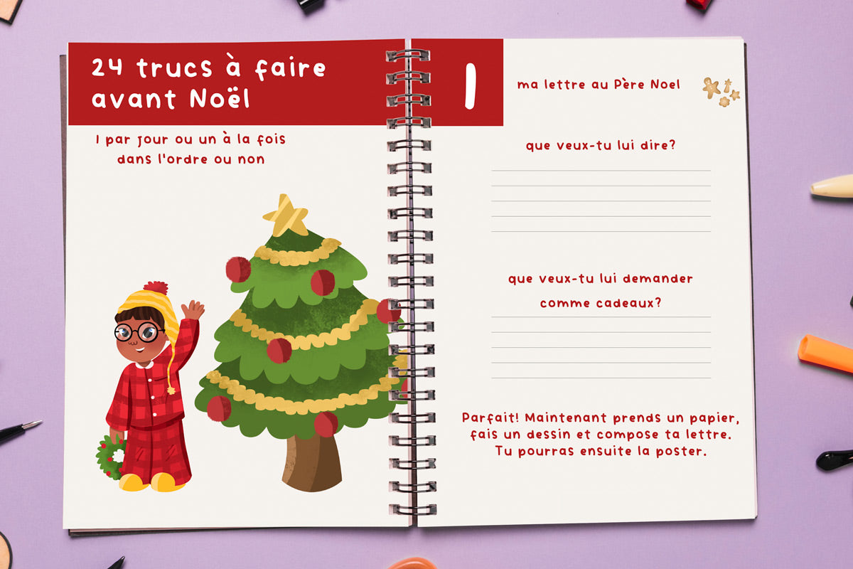 Cahier de Noël - Stickeepals