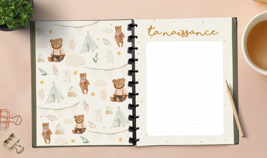 Livre à disques de la grossesse à la petite enfance - Oursons