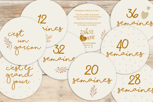 Pastilles en carton - Maman