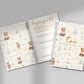 Livre de naissance & petite enfance - Oursons