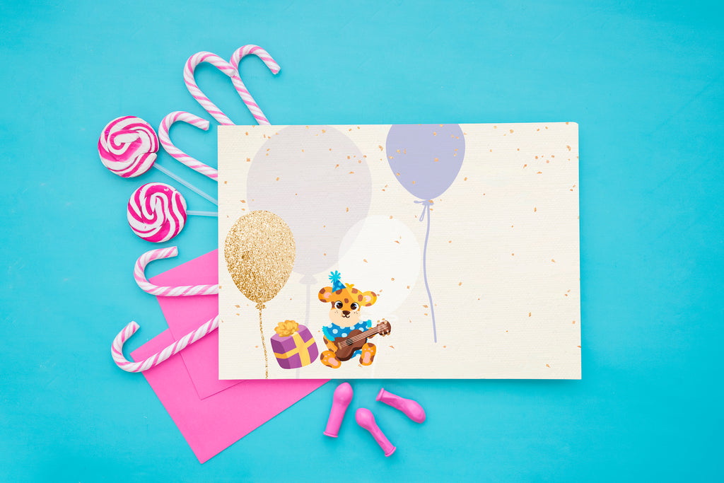 Carte de souhaits d'anniversaire - 3 modèles