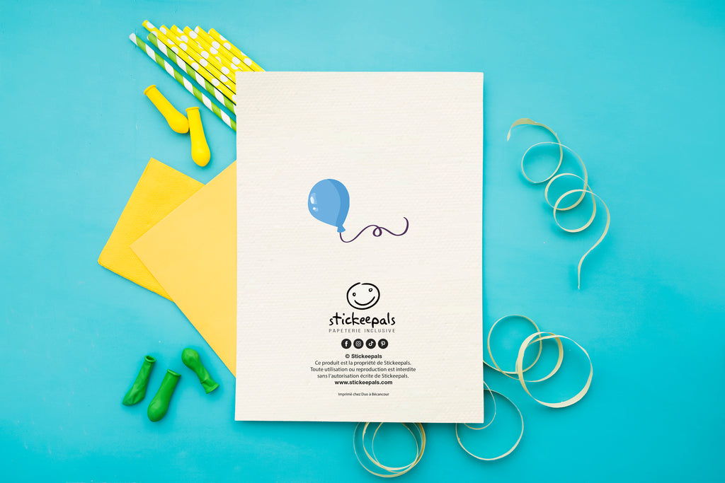 Carte de souhaits d'anniversaire - 3 modèles