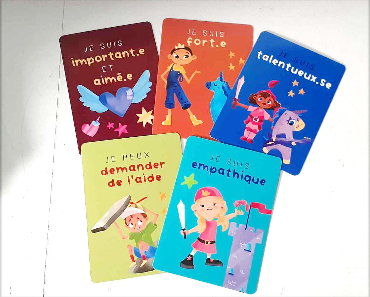 Stickeepals - Cartes magiques d'affirmations positives