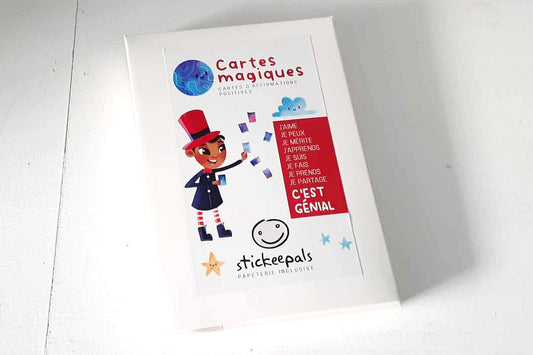 Stickeepals - Cartes magiques d'affirmations positives