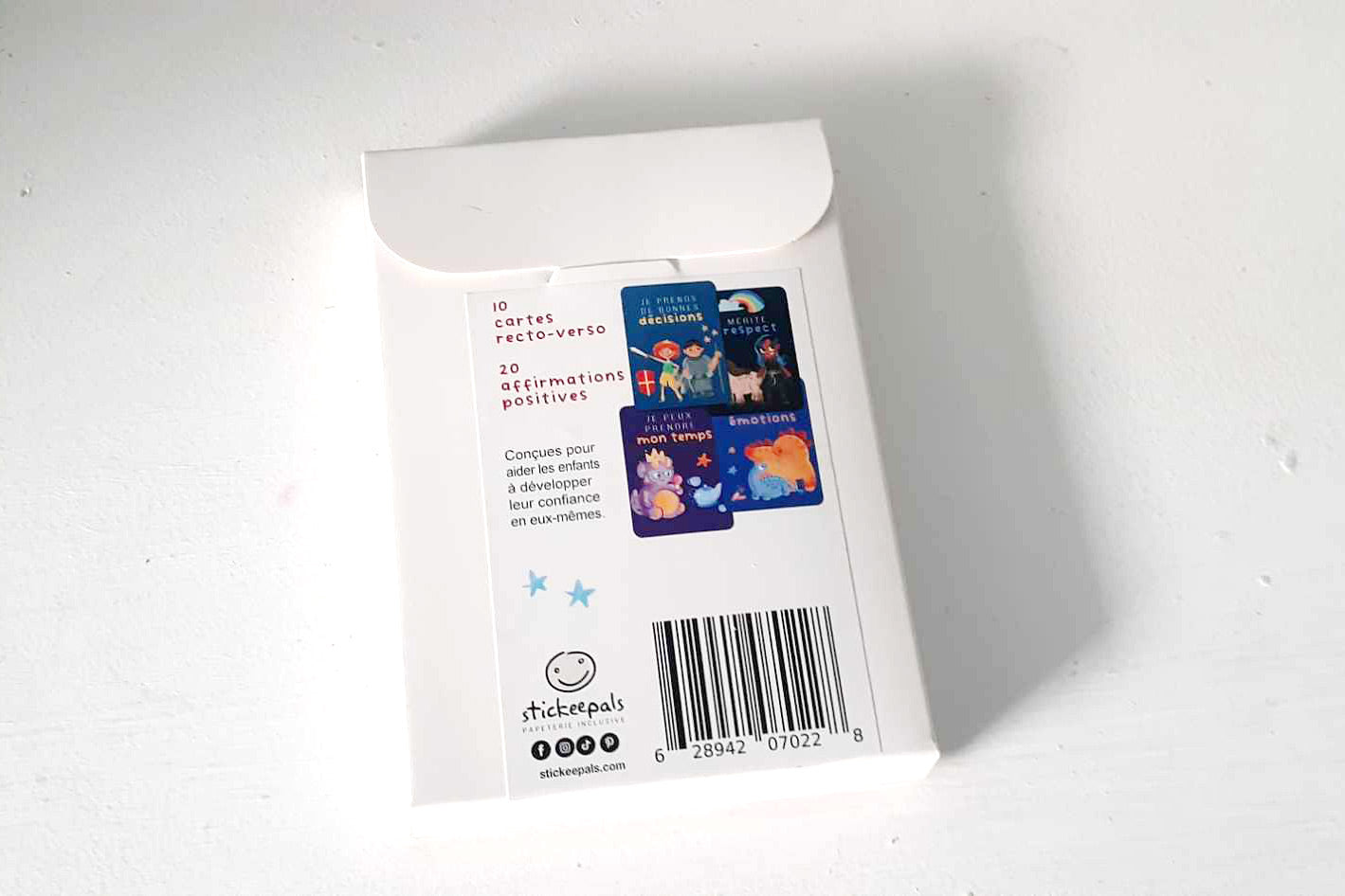 Stickeepals - Cartes magiques d'affirmations positives