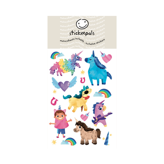 Stickeepals - Autocollants Licornes
