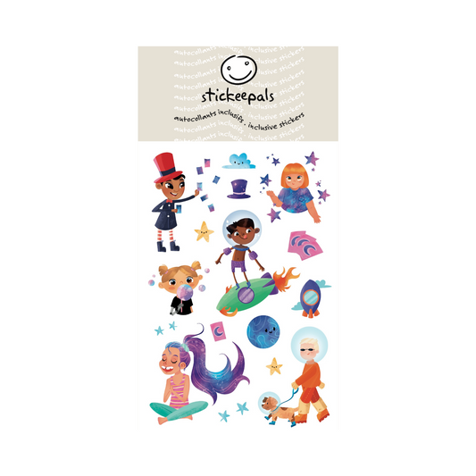 Stickeepals - Autocollants L'espace
