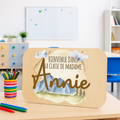 Planche personnalisée pour personnel en éducation