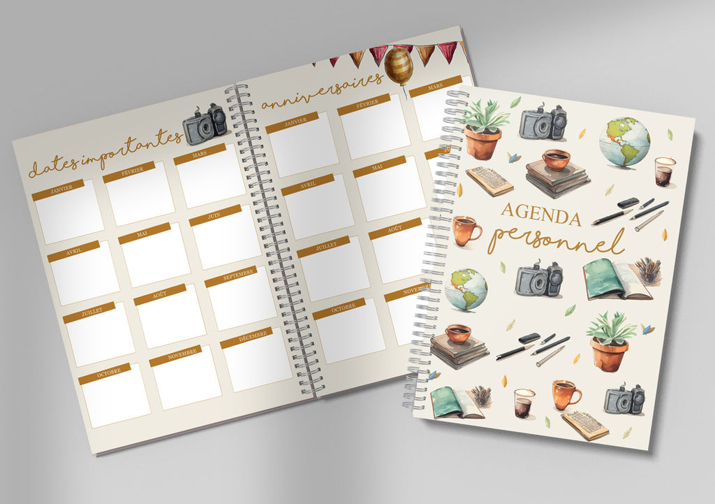 Agenda et planificateur familial