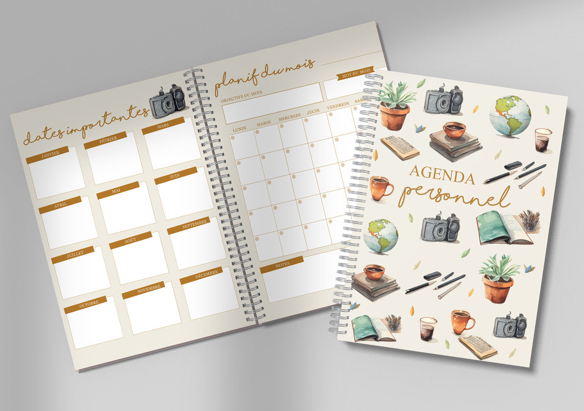 Agenda et planificateur familial