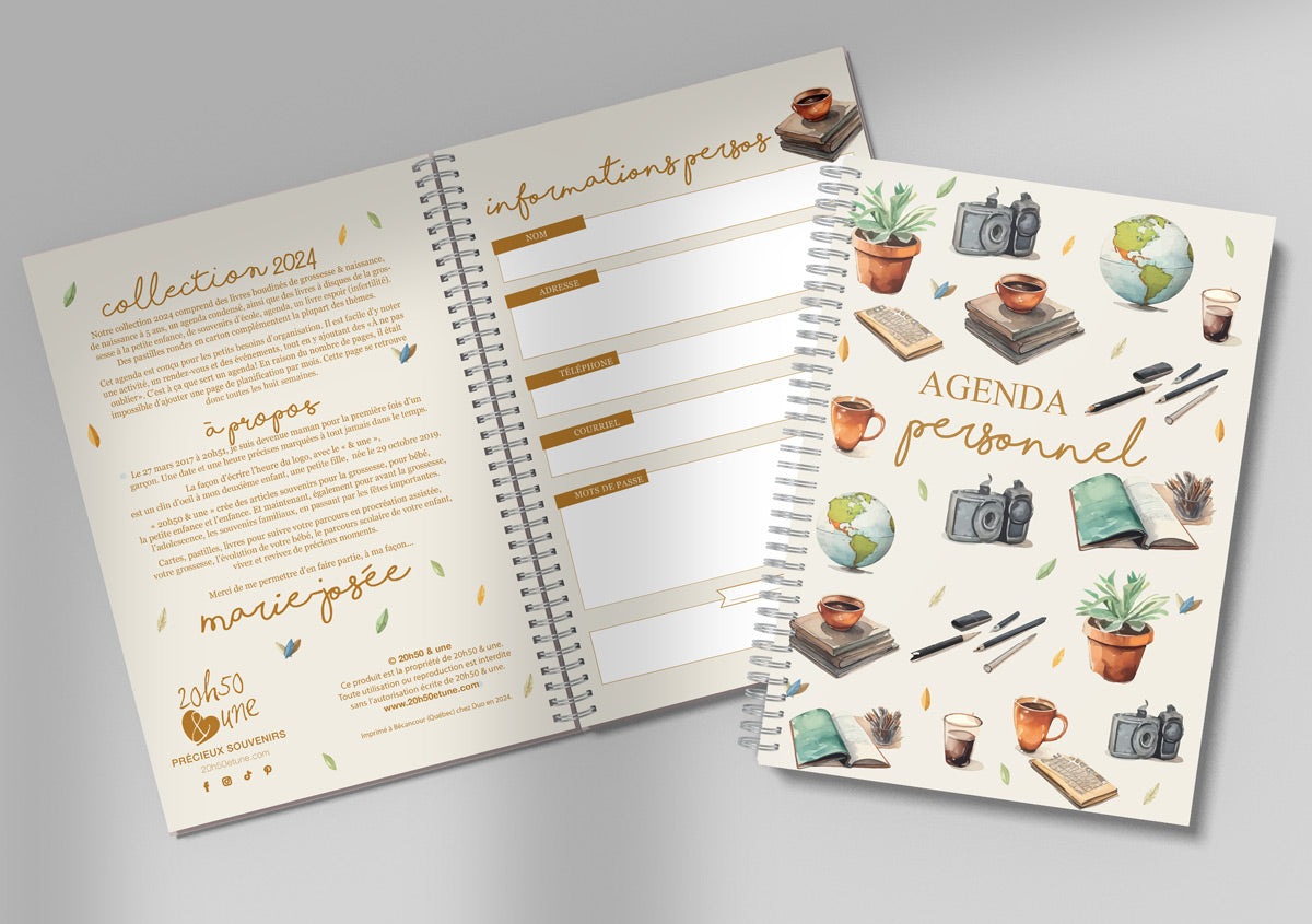 Agenda et planificateur familial