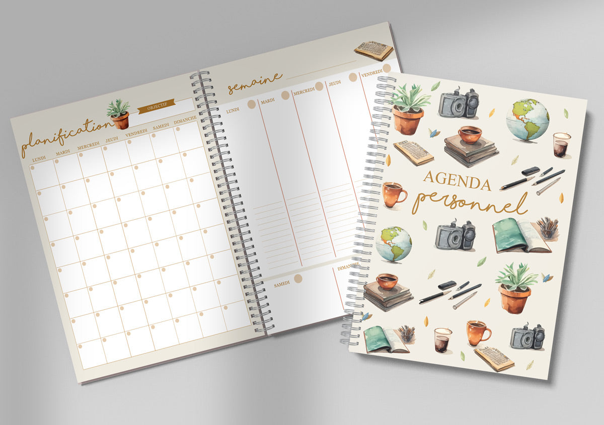 Agenda et planificateur familial