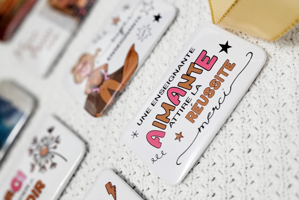 Aimants - cadeaux pour personnel en éducation