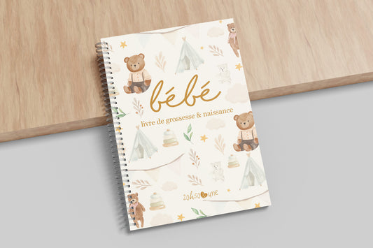Livre de grossesse & naissance - Oursons