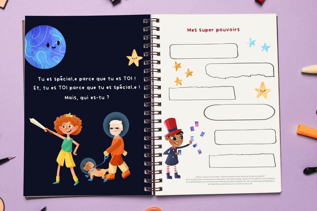 Cahier magique - Stickeepals