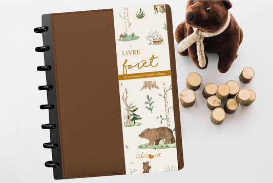 Livre de naissance & petite enfance À DISQUES - Forêt