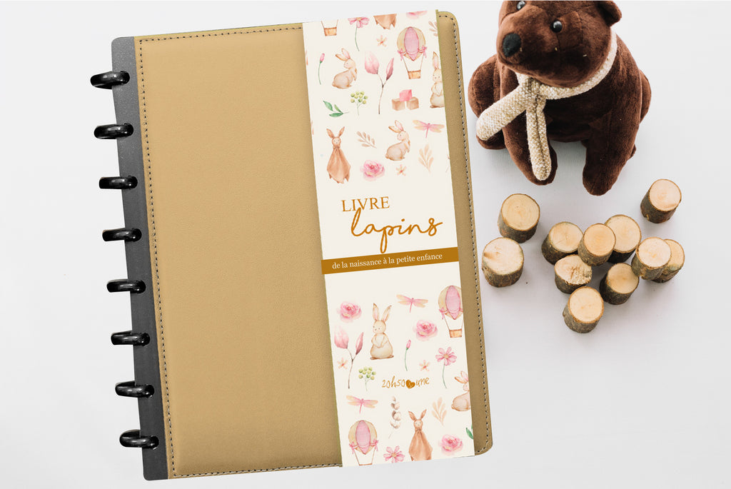 Livre de naissance & petite enfance À DISQUES - Lapins