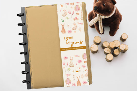 Livre de naissance & petite enfance À DISQUES - Lapins