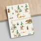 Livre de naissance & petite enfance - Forêt