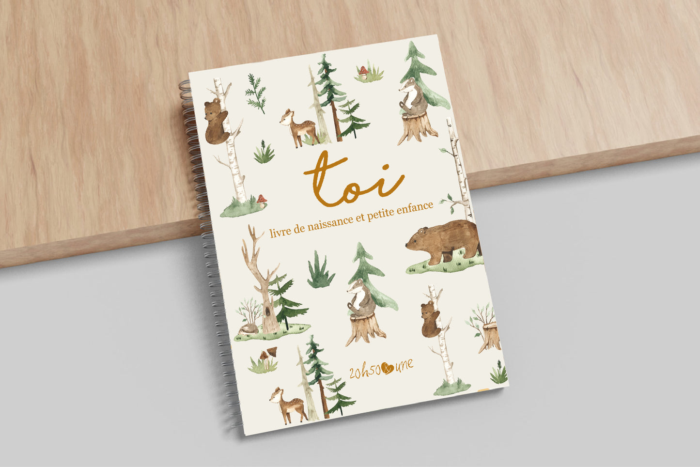 Livre de naissance & petite enfance - Forêt