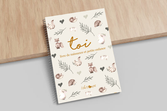 Livre de naissance & petite enfance - Douce nature