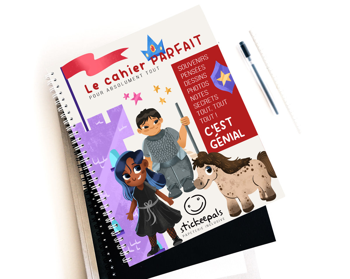 Cahier parfait - Stickeepals