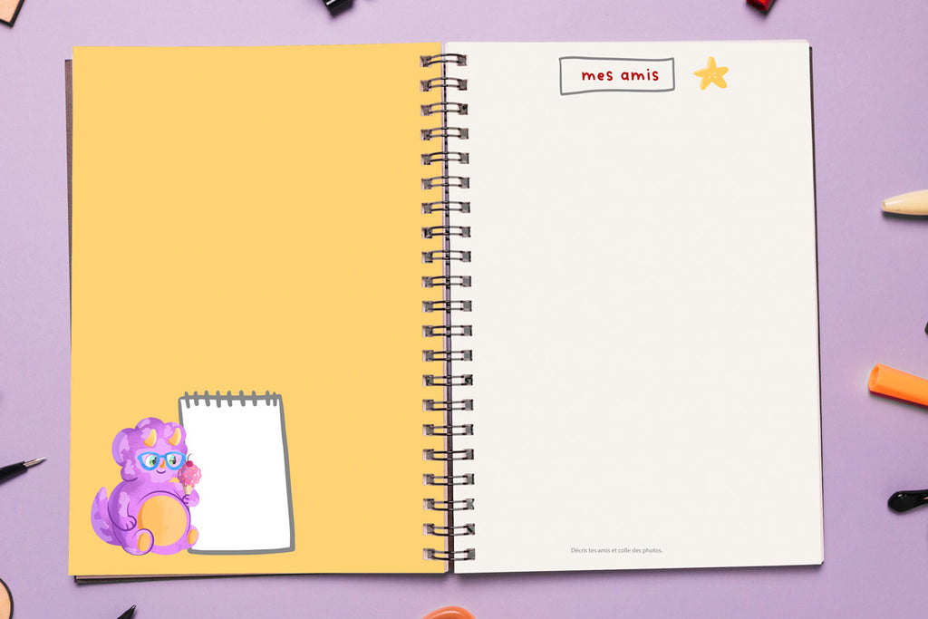 Cahier parfait - Stickeepals