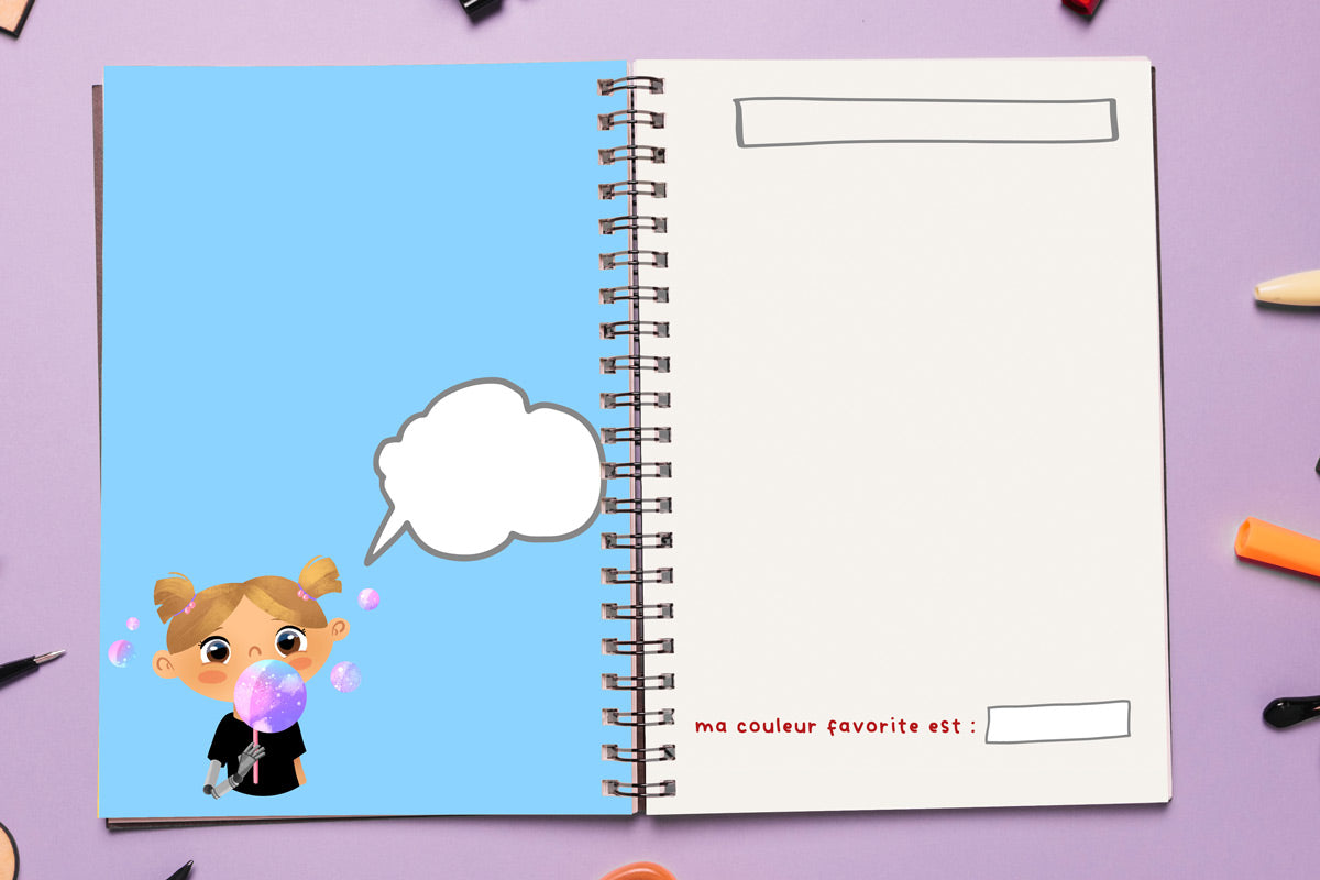 Cahier parfait - Stickeepals