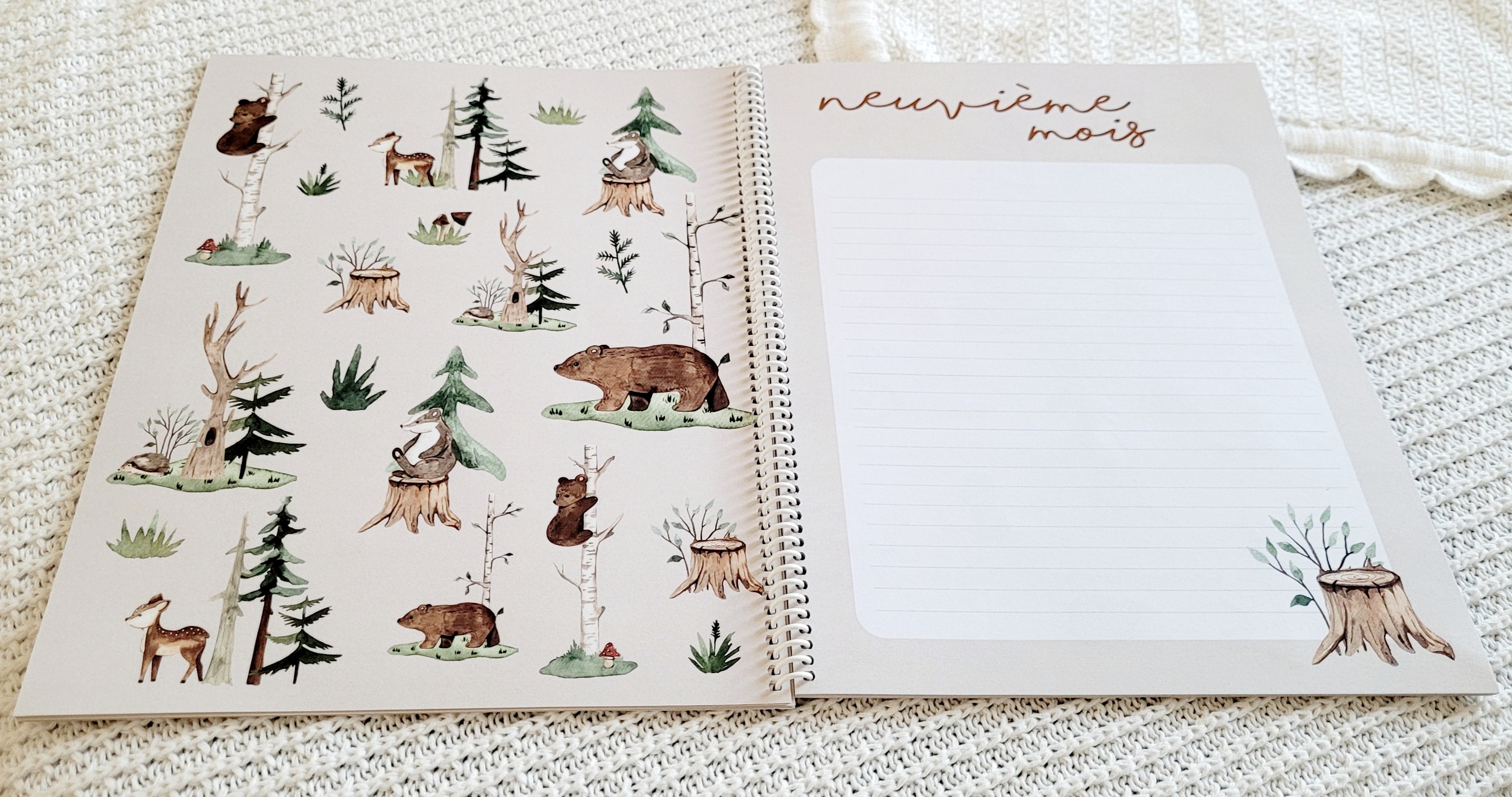 Livre à disques de la grossesse à la petite enfance - Forêt