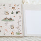 Livre de grossesse & naissance - Fleurs & champignons