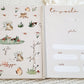 Livre de grossesse & naissance - Fleurs & champignons