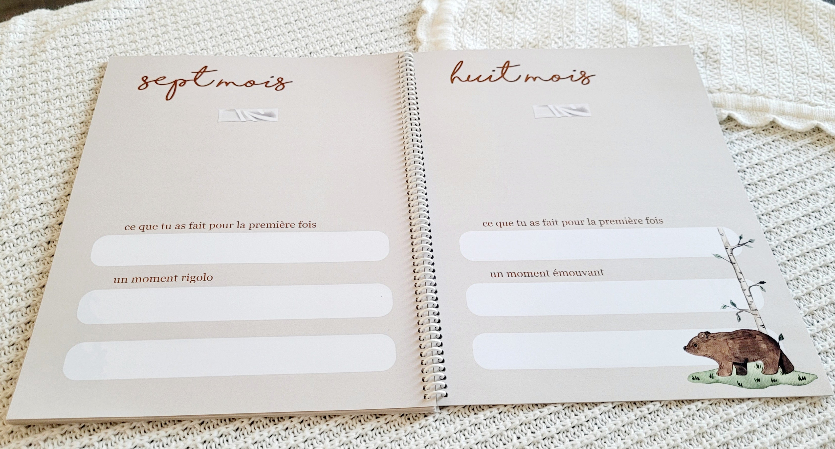 Livre à disques de la grossesse à la petite enfance - Forêt