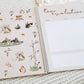 Livre de grossesse & naissance - Fleurs & champignons