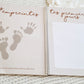 Livre de grossesse & naissance - Fleurs & champignons