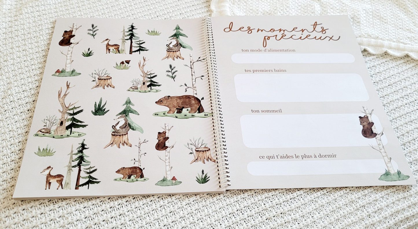 Kit Kassandre - Affiches et livre à disques de la grossesse à la petite enfance