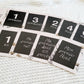 Cartes-étapes pour bébé - Mes printemps (vieille collection)