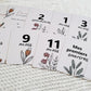 Cartes-étapes pour bébé - Mes printemps
