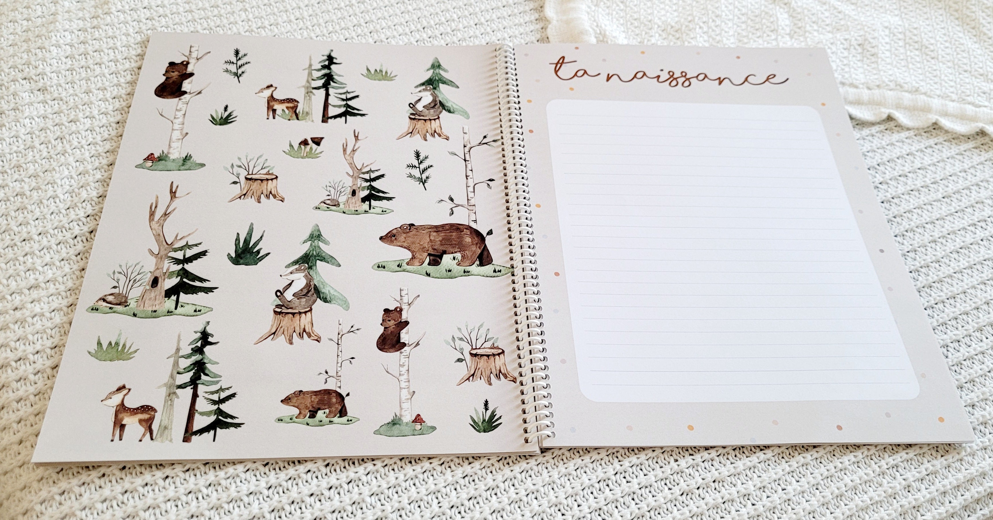 Livre à disques de la grossesse à la petite enfance - Forêt