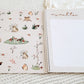 Livre de grossesse & naissance - Fleurs & champignons
